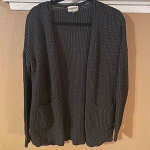 Universal Thread thick dark grey cardigan